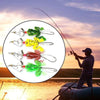 4PCS Rubber Top Water Frog Fishing Lure