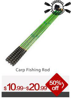 Goture Green Telescopic Fishing Rod