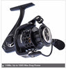 Super Light Weight Graphite Body Max Drag 12KG Carp Fishing Reel