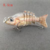 Fishing Lure Bait with Artificial Hooks Pikes - Free Shipping