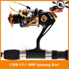 Spinning reel Super Strong fishing reel 5.5:1