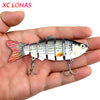 Fishing Lure 6 Segment Swimbait Crankbait - Free Shipping