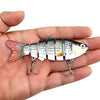 Fishing Lure 6 Segment Swimbait Crankbait - Free Shipping