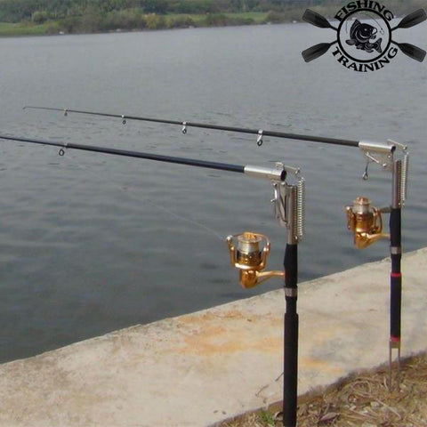 Fourth Automatic Spring Fishing Rod Holder - Stainless Steel for Ground  Support